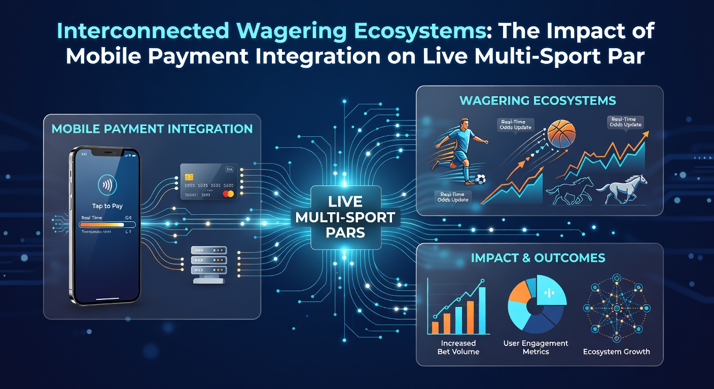Users switching between live NFL, NBA, horse racing, and casino bets via instant mobile wallet transfers on a single device