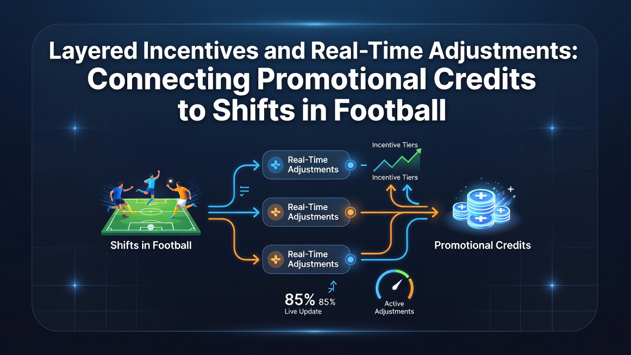 Mobile interface displaying synchronized promotional credits and live odds across football, basketball, horse racing, and table games