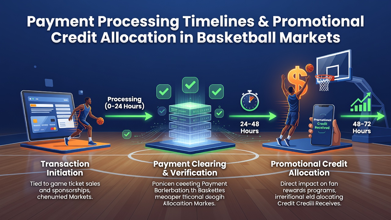 Transaction timelines affecting credit allocation across football props and equine betting